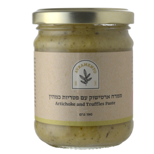 ממרח ארטישוק עם פטריות כמהין