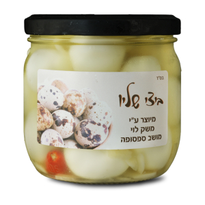 ביצי שליו כבושות