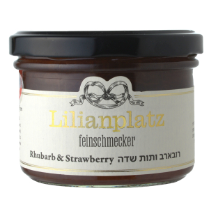  קונפיטורת רוברב ותות שדה לפיינשמקרים