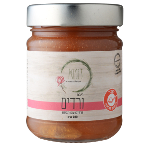ריבת ורדים עם תפוח