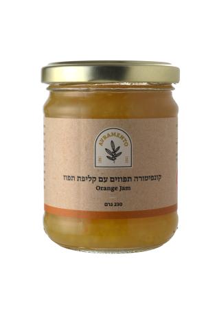קונפיטורה תפוזים עם קליפת תפוז