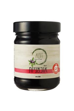 ריבת אוכמניות ויסקי ופלפל שחור